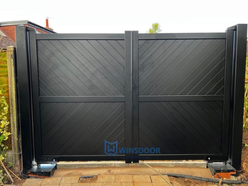 Bộ Mô Tơ Âm Sàn Tự Động V2